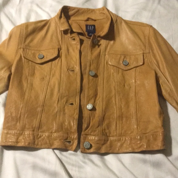 Gap midriff 100 genuine lamb leather - Picture 1 of 5
